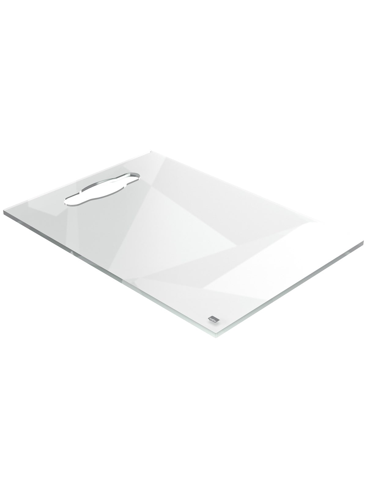 Nobo Acryl Desktop-Notiztafel mit Griffloch