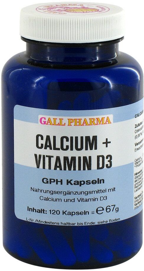 Calcium + Vitamin D3 Gph Kapseln 120stk