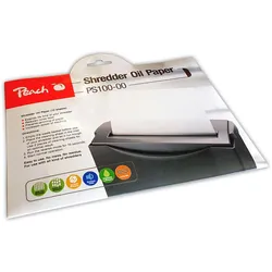 Peach Aktenvernichter Service Kit (Ölpapier) 12 Blatt/Packung