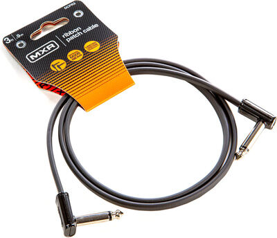 MXR 3 Foot Ribbon Patch Cable Schwarz