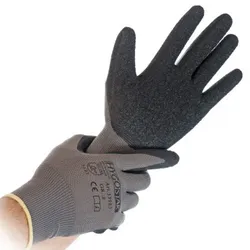 HYGOSTAR Arbeitshandschuh 'NYLON - SKILL', grau, M
