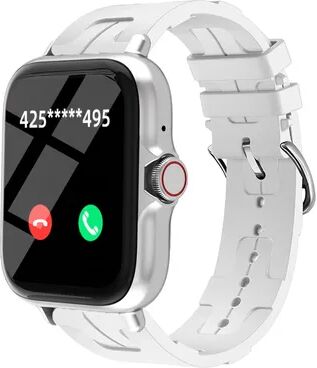 Clever Finds Men Women Smart Watch Waterproof Fitness Tracker With Call Alerts white
