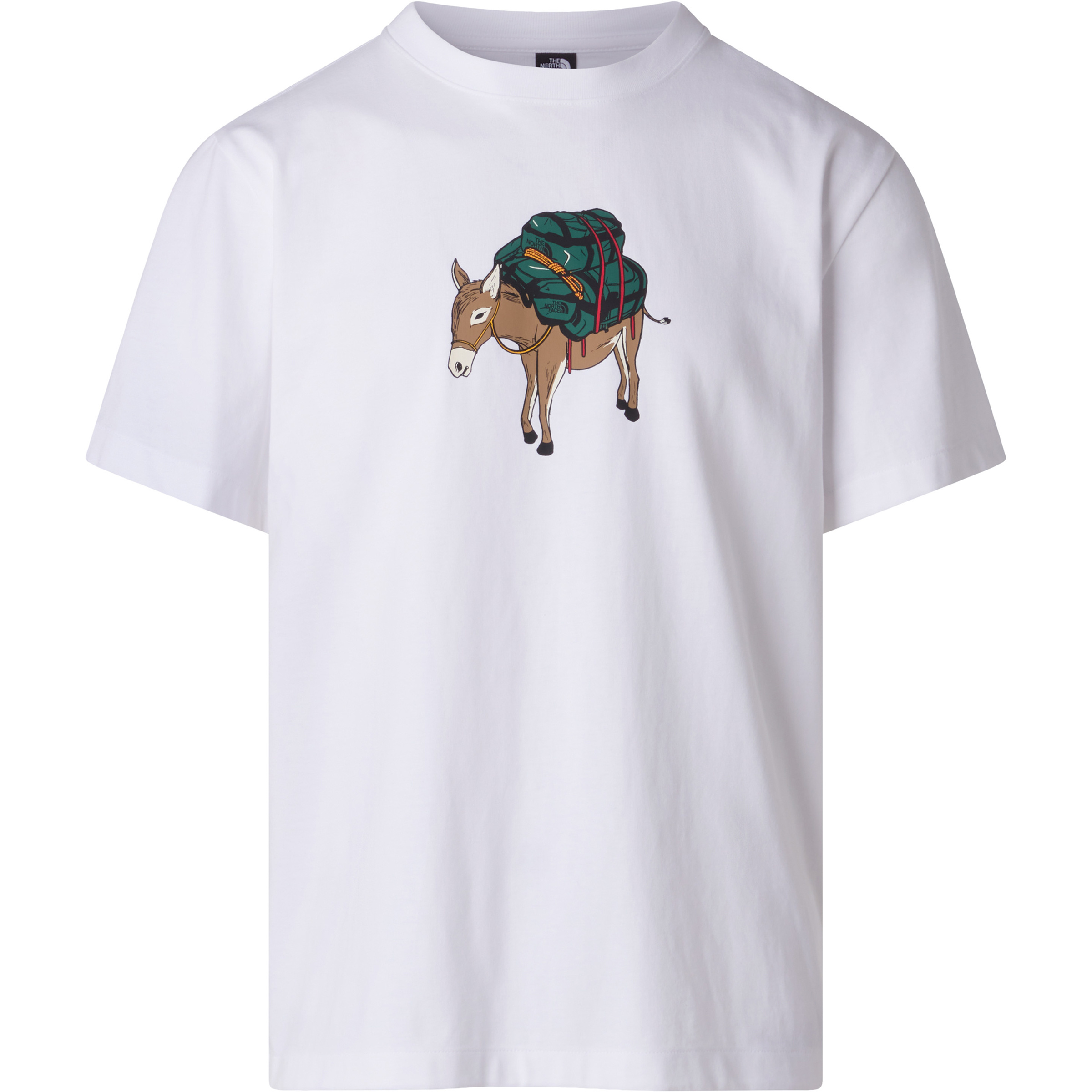 The North Face Donkey Taxi Relaxed Herren T-Shirts weiss Größe S Lifestyle Hautfreundlich