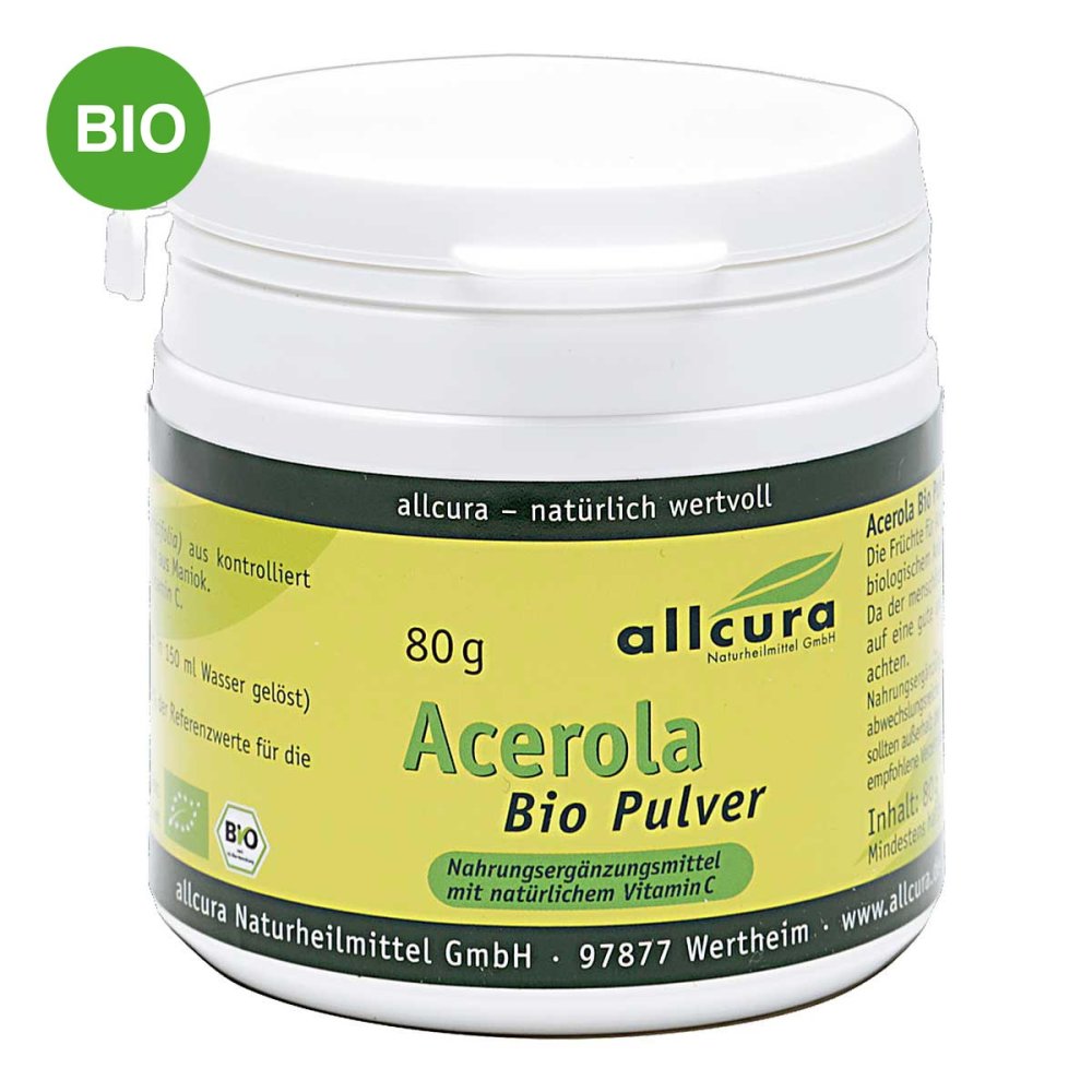 allcura Naturheilmittel GmbH Acerola Bio Pulver 06866249
