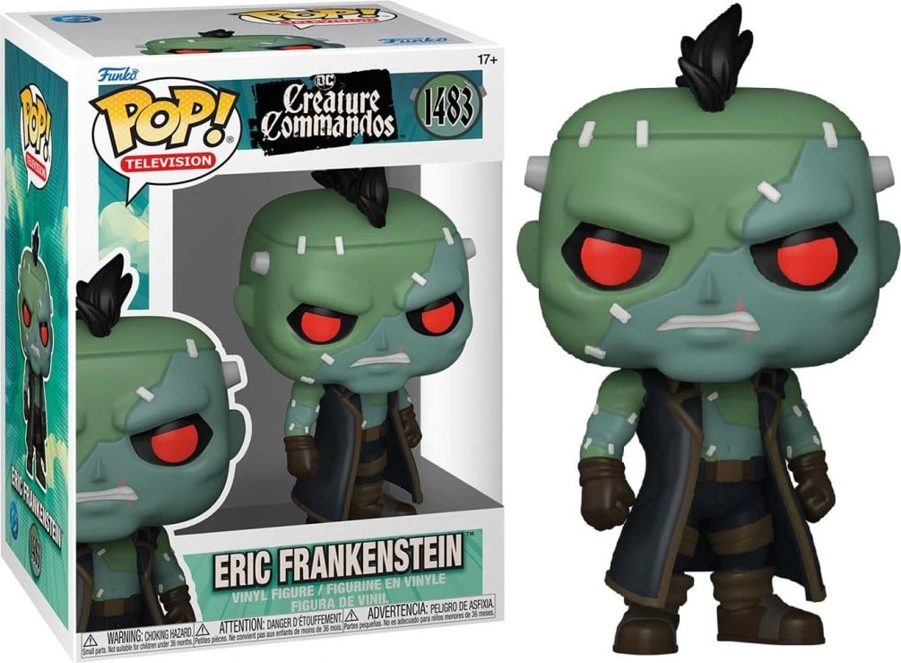 Funko POP! TV Vinyl Figuur Creature Commandos Eric Frankenstein, 9 cm