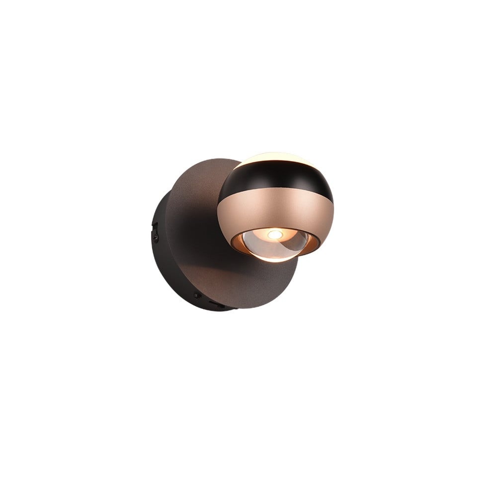 Trio Orbit Design Wandlamp - Zwart