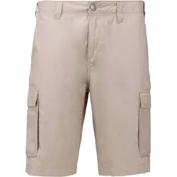 Kariban Herren Bermuda Cargo-Shorts K755 beige (44)