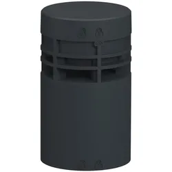 Schneider Electric XV6C9V Akustikelement, Summer, Harmony XV6, modular, 60mm, 24V ACDC, programmierbar, 95 dB, dunkelgrau, oberste Einheit