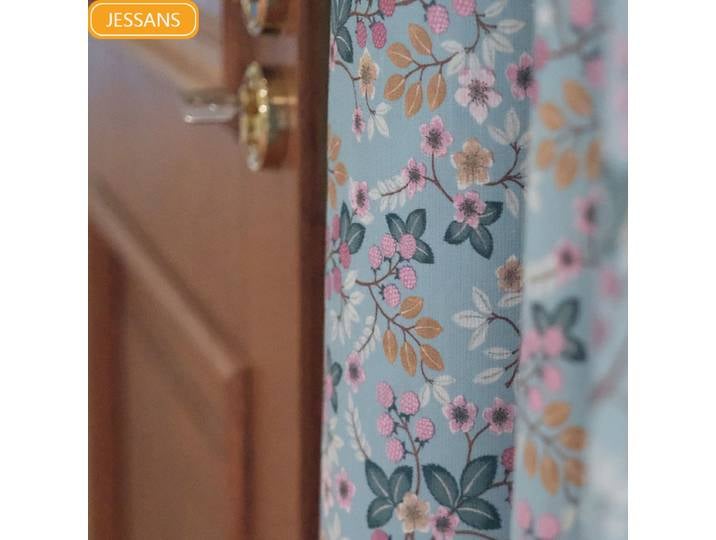 Rideaux imprimés en coton et Polyester américain, ombrage, pour salon, chambre à coucher personnalisée, balcon, fenêtre française, salon