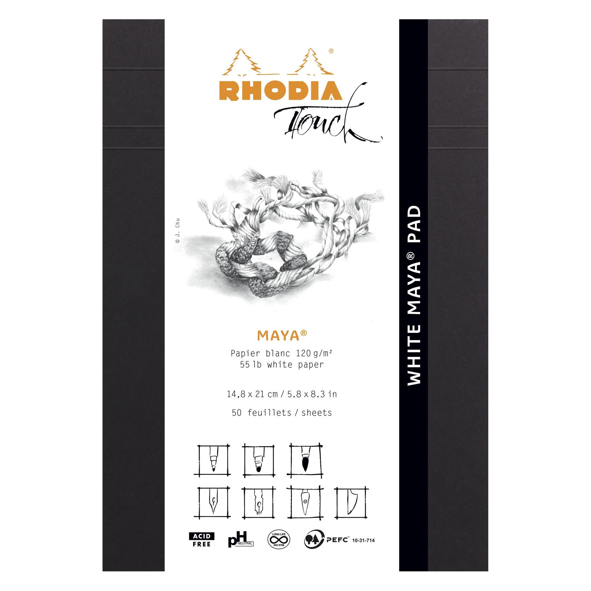 Rhodia Touch (A5, Blanko, Kein Einband) (116102C)