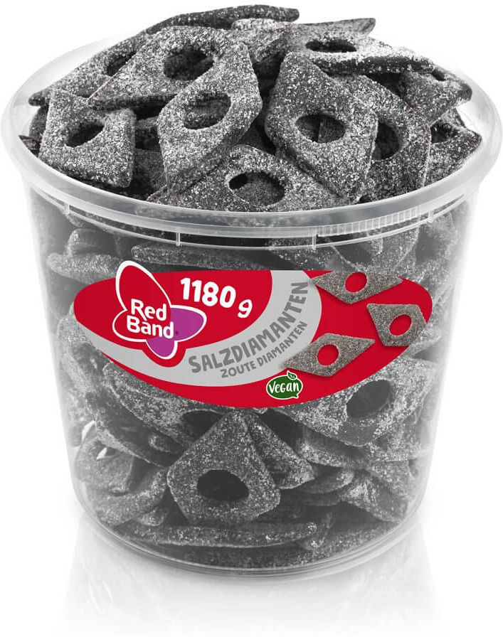 Red Band Diamants de Réglisse Salés - 1200 g