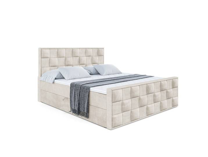 BOXBETT ZAFIRA - 180x200 - H3 - Ecru