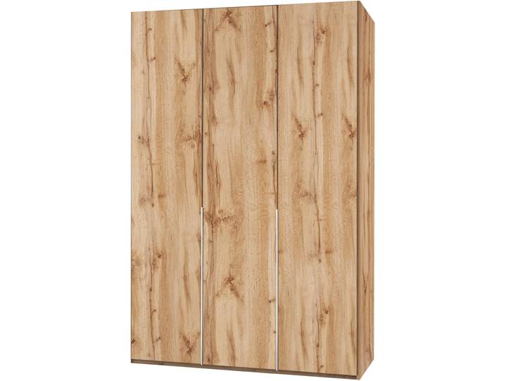 Kleiderschrank, Plankeneichefarben, 180x208 cm, Spanplatte, 4 Türen, Modern, Wimex