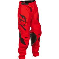 Fly Racing Kinetic Stoke, Textilhose Jugend - Rot/Schwarz - 20