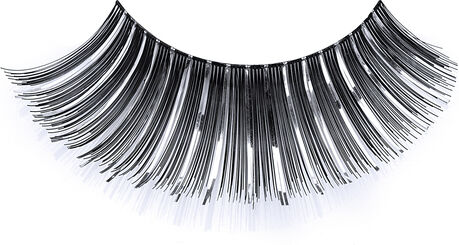 FANTASY Wimpern "Volume", schwarz/silber