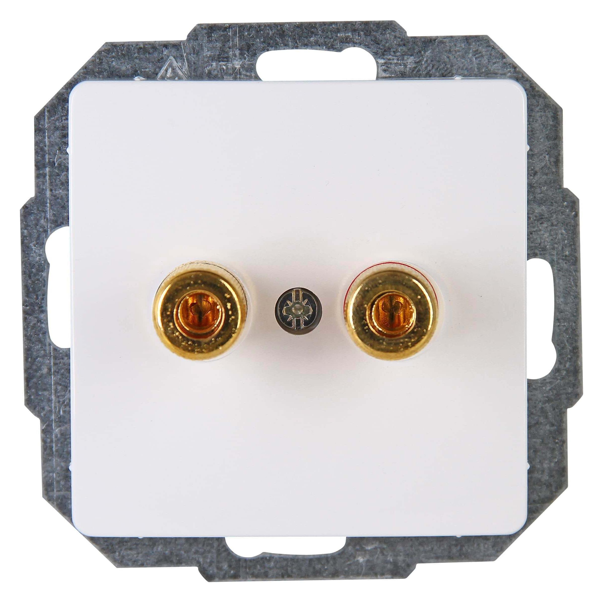 Kopp HK05 Lautsprechersteckdose für 4mm Bananenstecker Lautsprecherkabel (921502009)