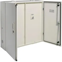 Hager FP53W10M Wandlerschrank, universN, 250 A, IP54, SKII, 800 x 800 x 218 mm, VBEW,TT-System