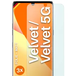 moex FlexProtect LG Velvet 5G Schutzfolie Matt