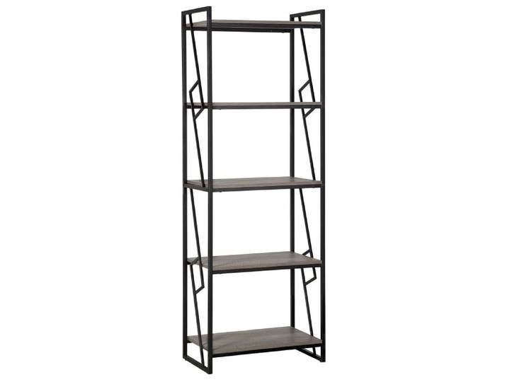 Étagère 5 compartiments effet bois