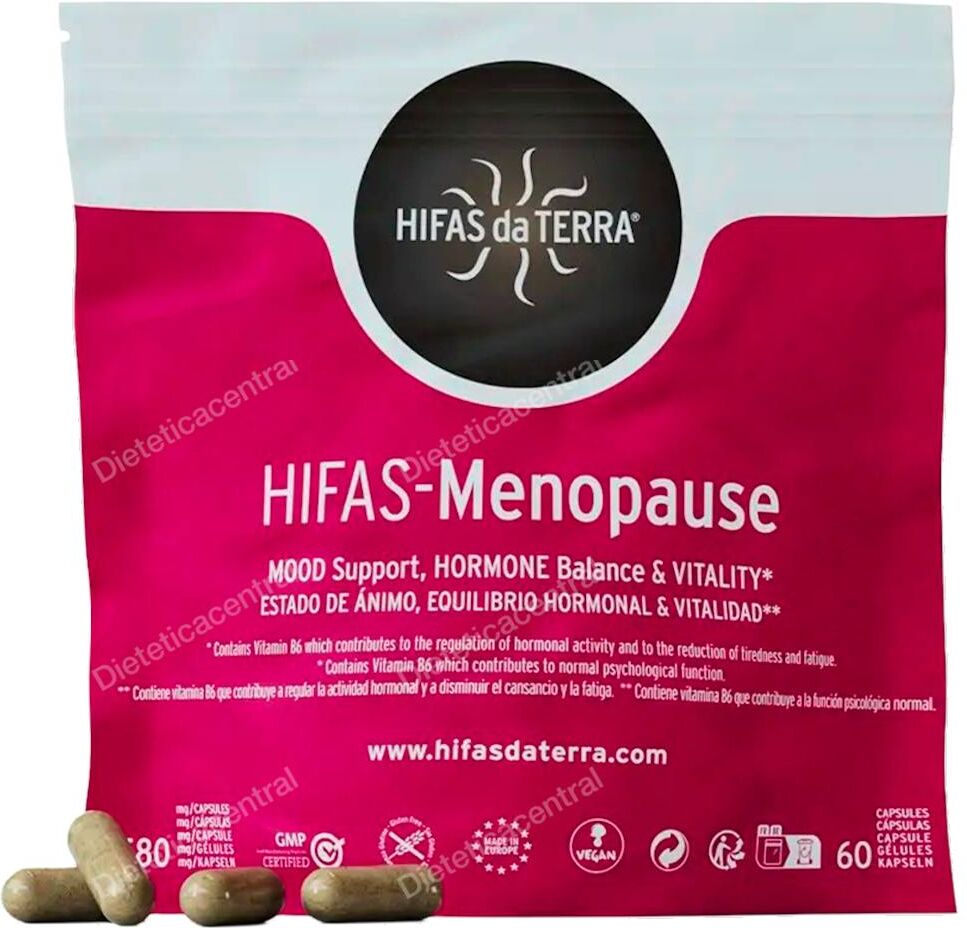Hifas da terra hifas-menopause doypack 60 cap.