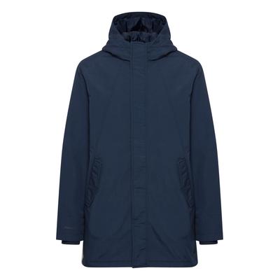 Parka SOLID "Parka SDAlan", Herren, Gr. L, blau (insignia blau), Obermaterial: 65% Polyester PES. 35% Baumwolle CO., Mäntel Parka