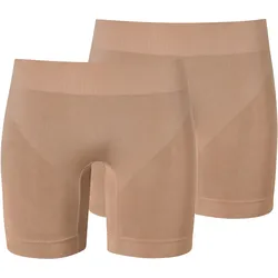 Schiesser Damen Shorts (Hosen) Biker - Classic Seamless 2er Pack