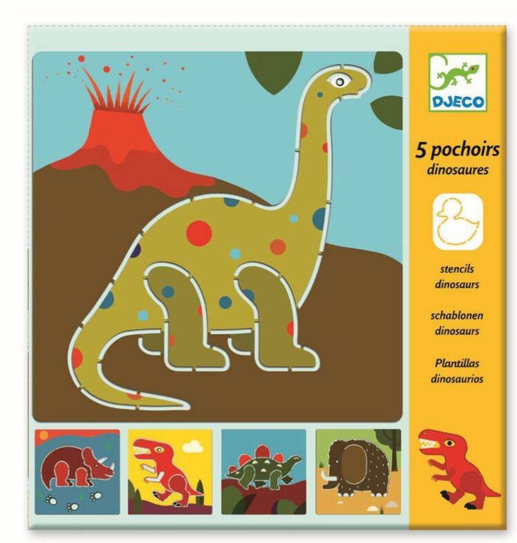 Pochoirs Dinosaures - Djeco