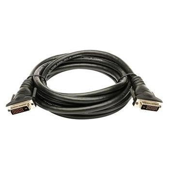Logo Video-Kabel DVI-Stecker (24+1) - DVI-Stecker (24+1), Dual Link, 3m, geschirmt, schwarz, Blister (3 m) (56527940)