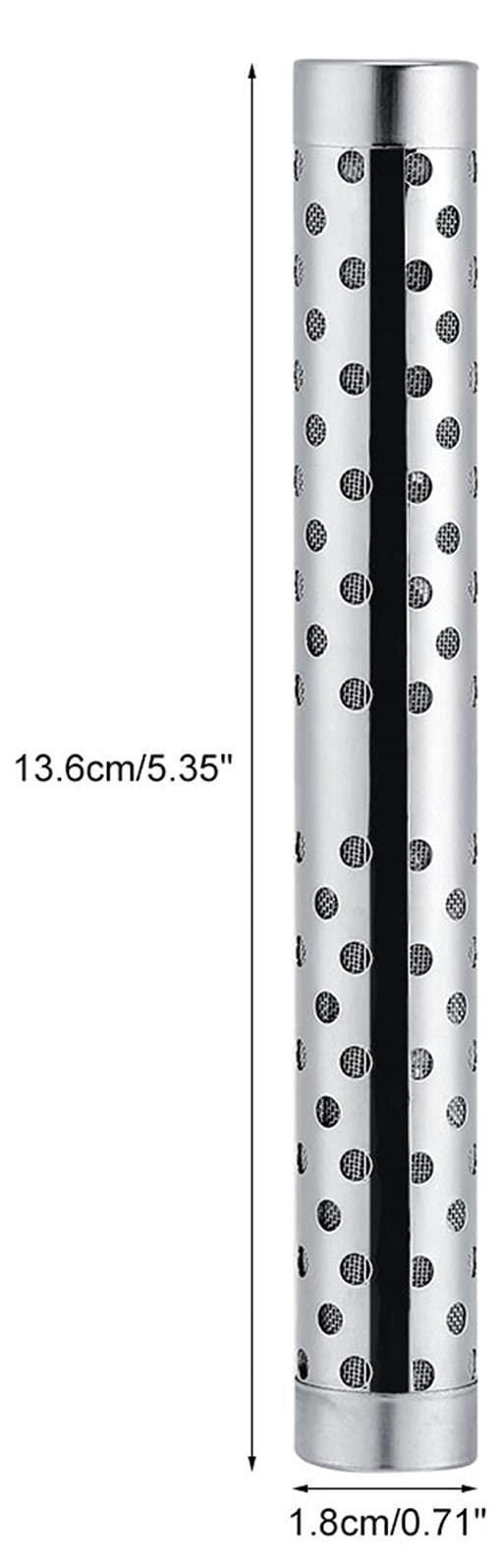 Dripio Alkalisch waterfilter pH-ionisator, 2 stuks, roestvrij staal, Hoogte: 13,6 cm