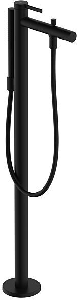 Hansgrohe Zesis S Wannenarmatur 74445670 bodenstehend, schwarz matt