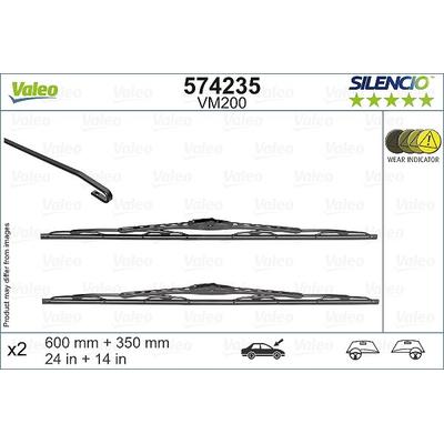 Valeo Wischblatt [Hersteller-Nr. 574235] für Vauxhall, Opel