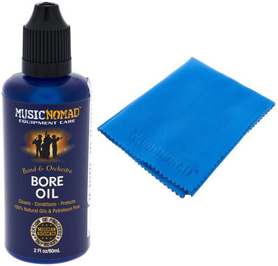 MusicNomad Wood Care Set Blau