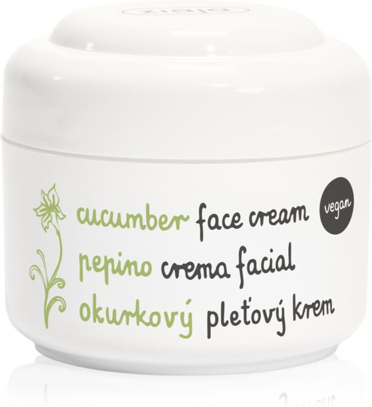 Ziaja Cucumber Fugtgivende og lindrende creme Med A- og E-vitamin 50 ml