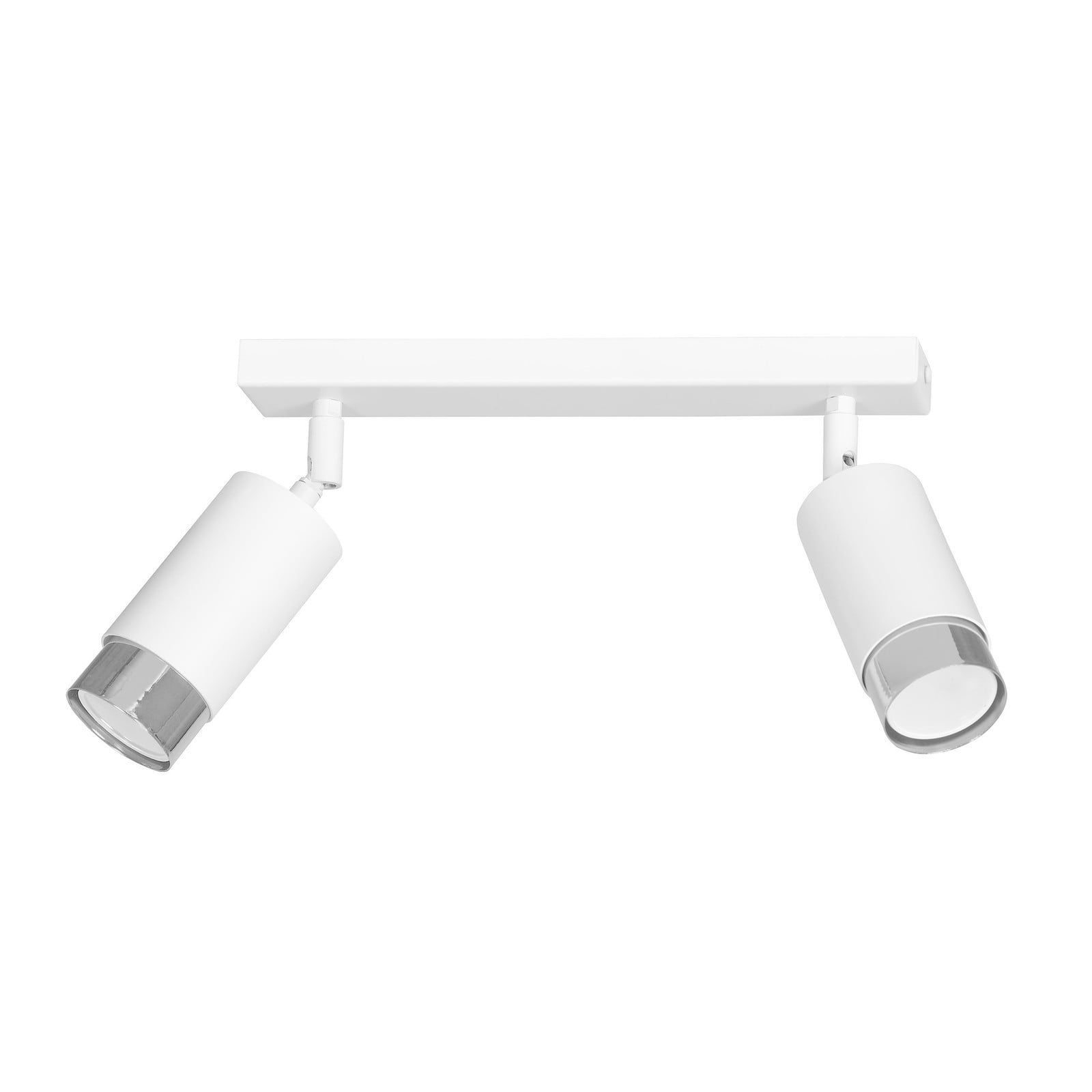 Emibig HIRO 2 Plafondlamp wit/chroom, 2xGU10, 30W, model 962/2