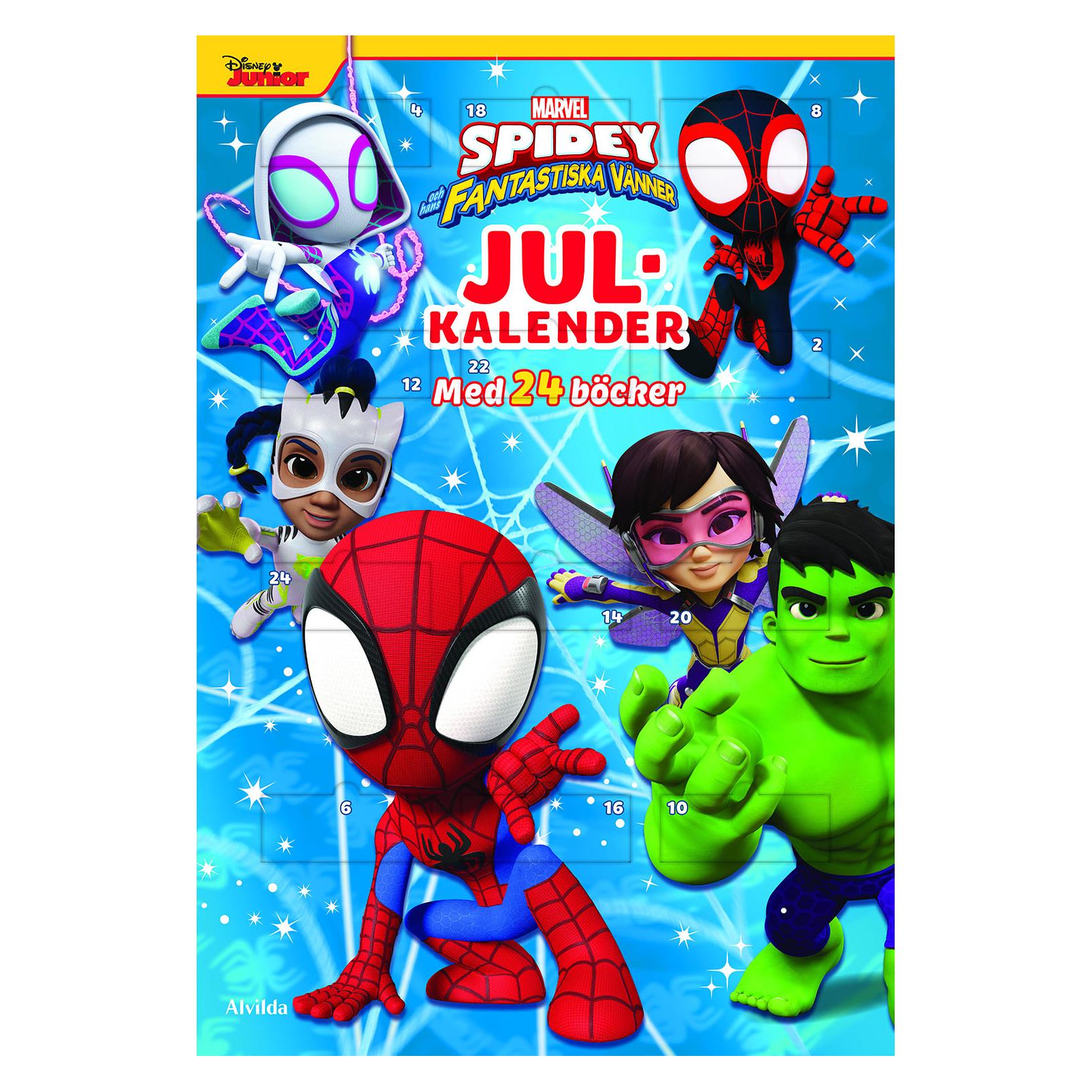 Marvel Spidey : Julkalender (9788741532431)