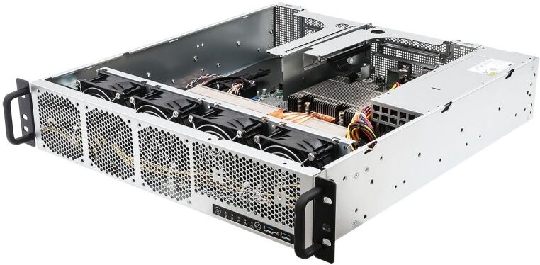 ASRock 2U1G-B650/EVAC sistema barebone per server Socket AM5 Armadio (2U)