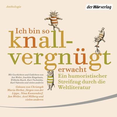 Ich bin so knallvergnügt erwacht - Joachim Ringelnatz,Christian Morgenstern,Wilhelm Busch,Mark Twain,Karl Valentin, Audio, 9783844525212