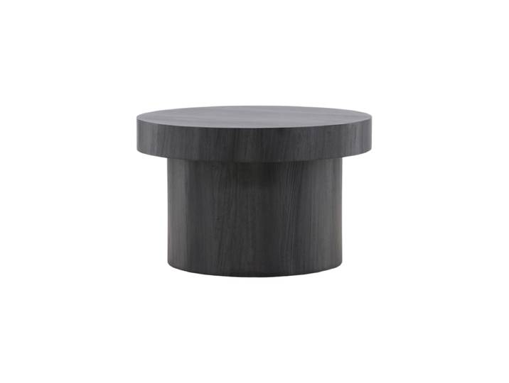 Design Couchtisch „Malung“ Ø 80 cm Schwarz VE DESIGN
