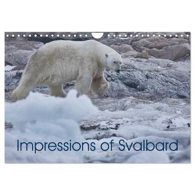 Impressions of Svalbard (Wall Calendar 2026 DIN A4 landscape), CALVENDO 12 Month Wall Calendar
