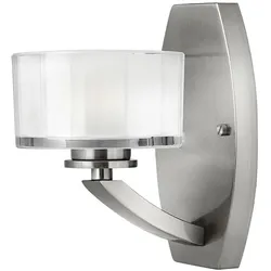 Elstead Lighting, Deckenleuchte, Meridian LED Wandleuchte G9 Nickel gebürstet (320 lm, G9)