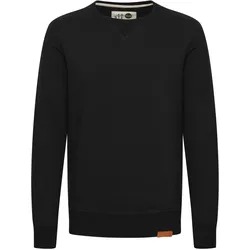 Longpullover SOLID "Sweatshirt SDTrip", Herren, Gr. S, schwarz, Obermaterial: 50% Baumwolle CO. 50% Polyester PES., Sweatshirts Longpullover