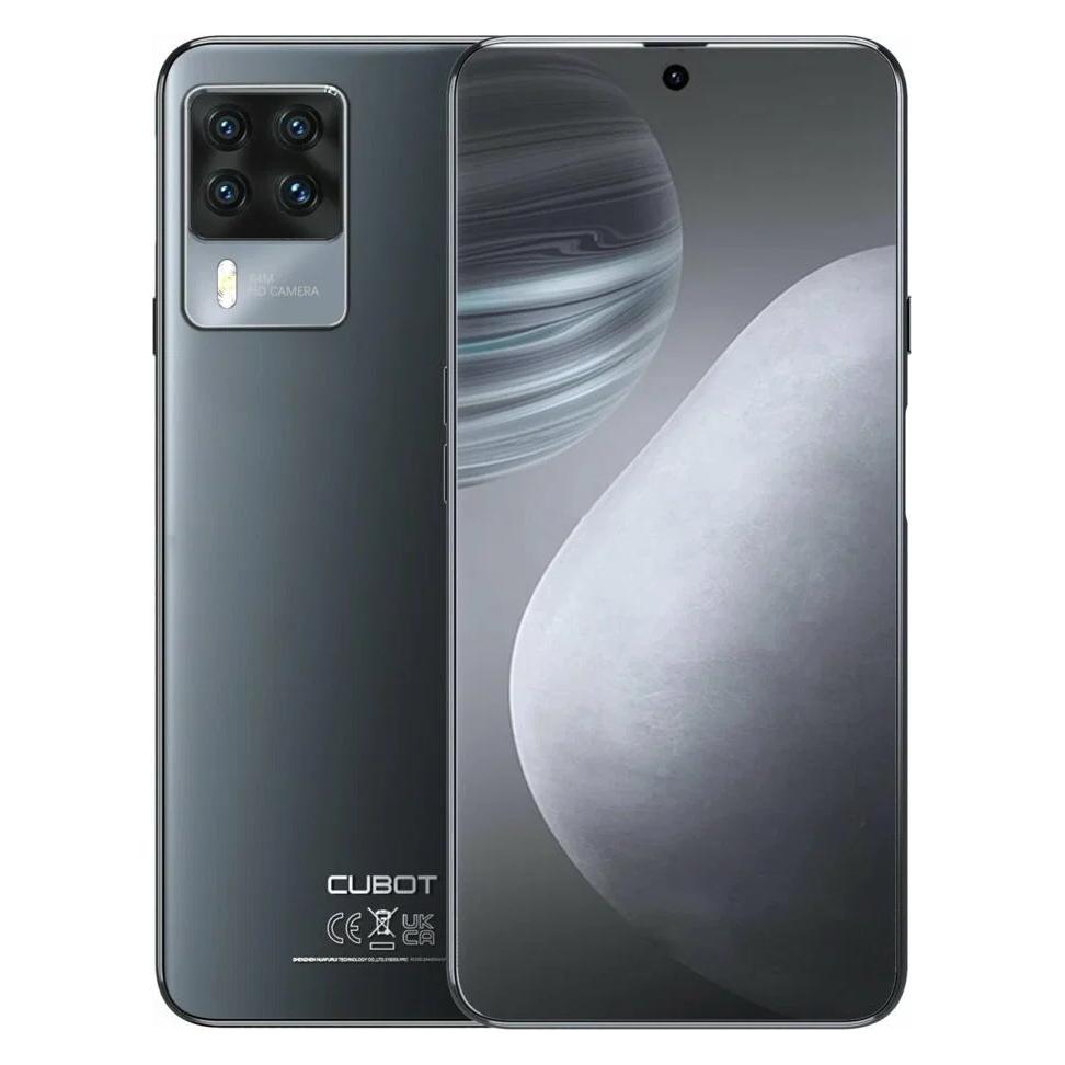Cubot X50 (Dual Sim - 6.67", 256 GB, 8 GO RAM) Schwarz (256 GB, Schwarz, 6.67", Hybrid Dual SIM, 4G) (6924136717004)
