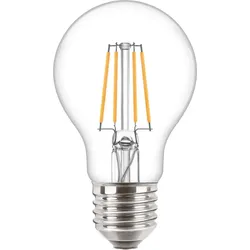 Philips CorePro - Glühbirne mit LED-Filament - Form: A60 - klar Finish - E27 - 4.3 W - Warmweiß - 2700 K
