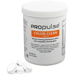 Reinigungstabletten für Ohrspülsystem Propulse 17 G5 und NG 200 Stück