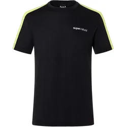 Super Natural, Herren, Sportshirt, Alarm Running (S), Schwarz, S