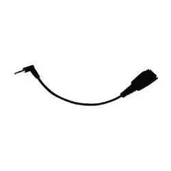 Jabra Anschlusskabel QD auf 2,5mm Klinke (Panasonic) 15cm