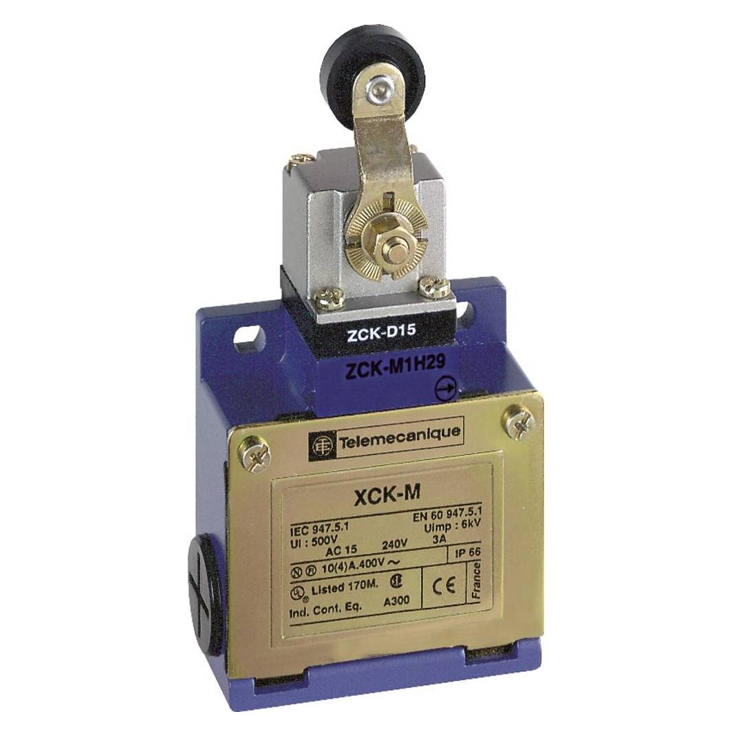 TE Sensors Endschalter Rollenhebel (XCKM115H29)