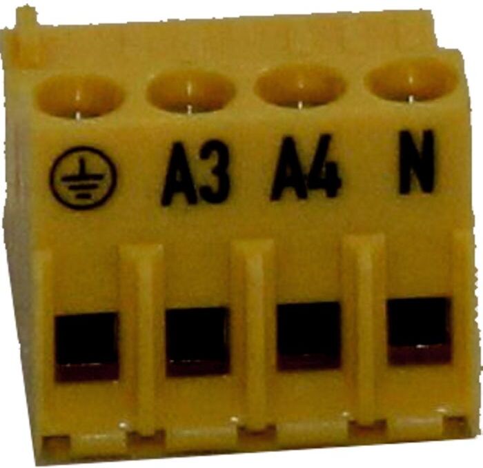 Wolf Gegenstecker gelb 4-polig 2744589 für SM2