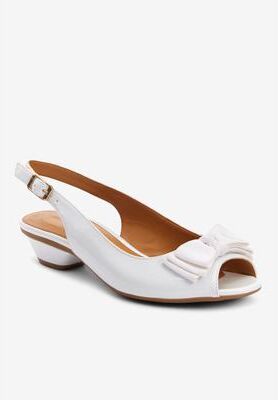Women's The Reagan Slingback by Comfortview in White (Size 12 M)