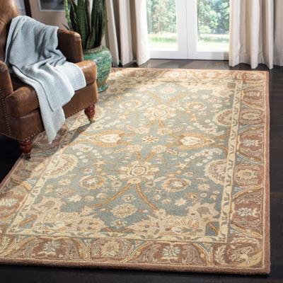 SAFAVIEH Handmade Anatolia Mariah Traditional Oriental Hand-spun Wool Rug
